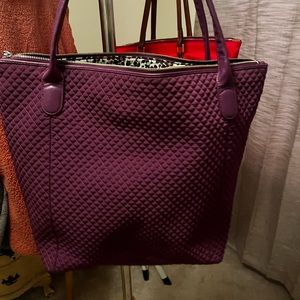 Vera Bradley purple tote